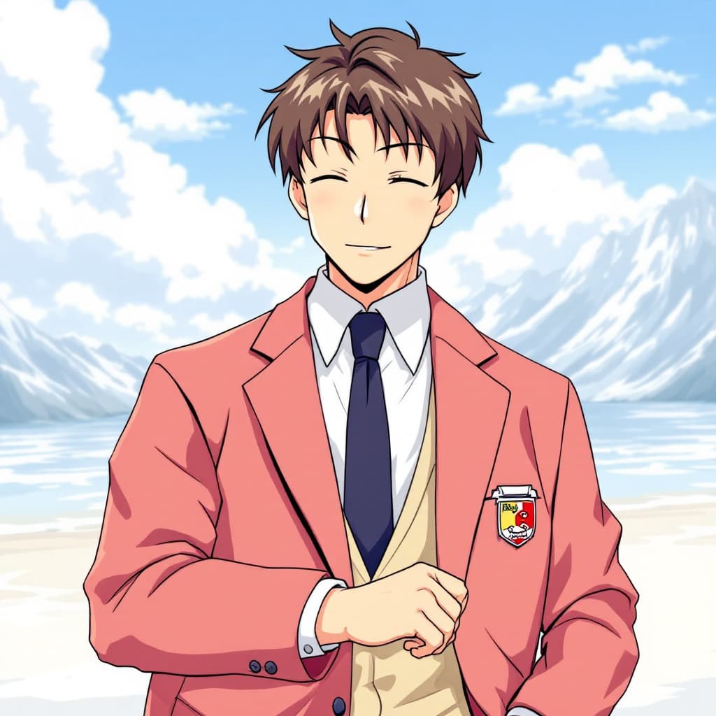 AI generated: Sōsuke Shima from  skip to loafer
