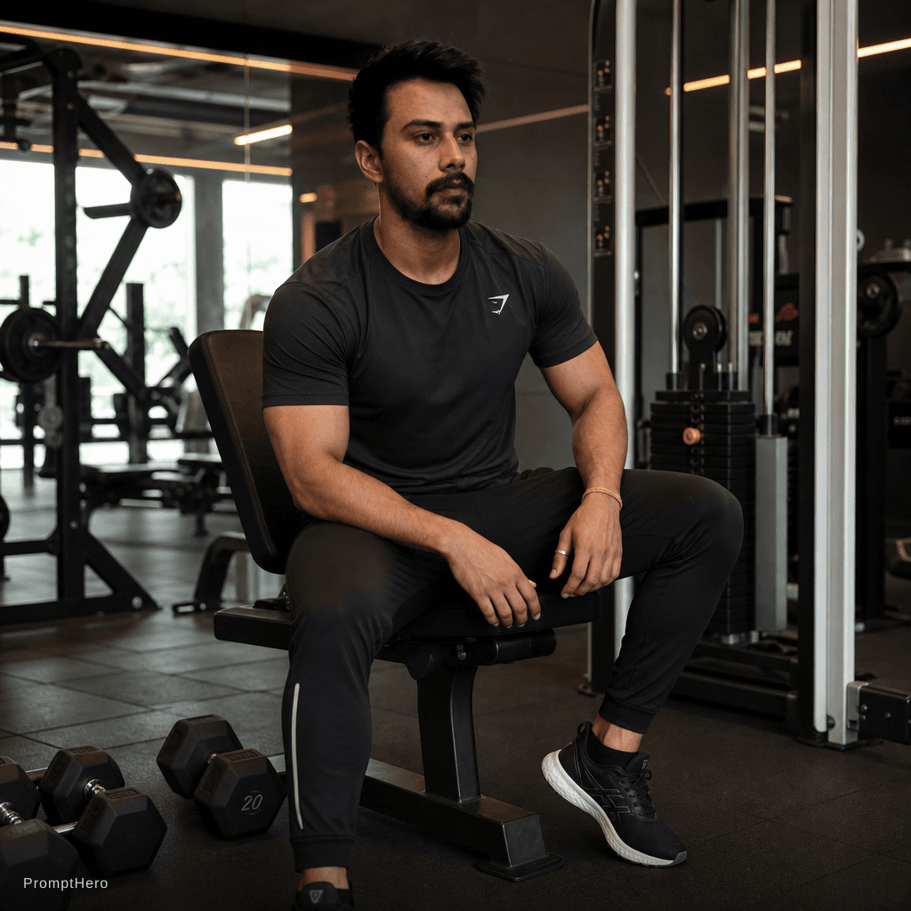 AI generated: Gym outfit 
