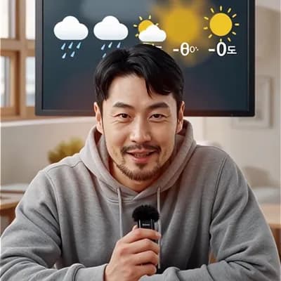 AI generated video: 시바견이 오늘에 일기예보을 한다 12월 2일 날씨가 추우니 잠바을 챙겨입으세요   
 
03시흐림
2°
 
04시구름많음
2°
 
05시구름많음
1°
 
06시...