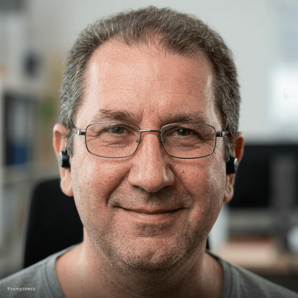 AI generated: 45 years old 