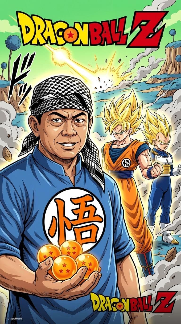 AI generated: Dragon ball