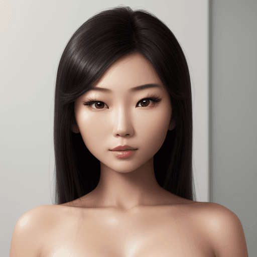 AI generated: Photo of a ultra realistic beautiful asian lady
