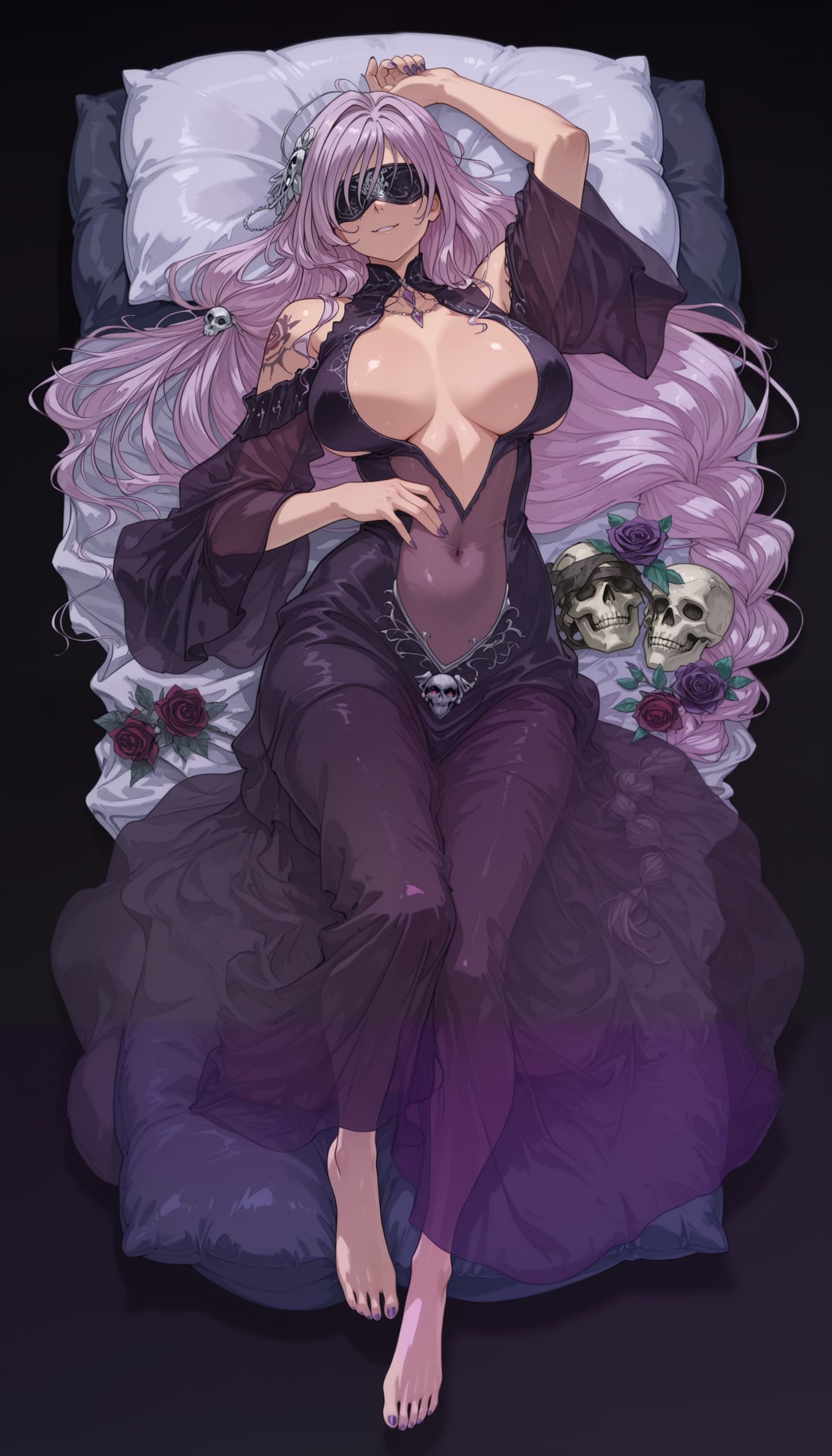 Silver and Blood CG artstyle
