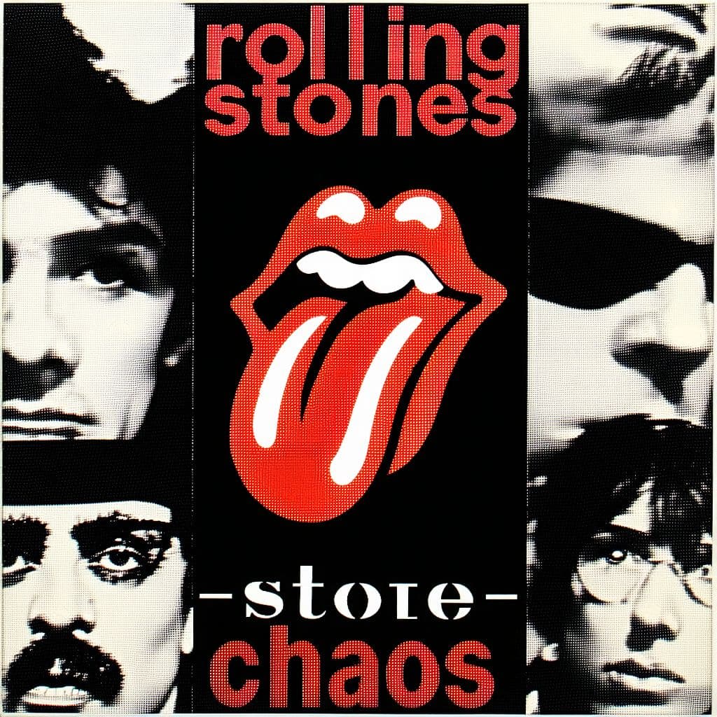 AI generated: rolling stones --chaos 25 --ar 4:3 --stylize 300