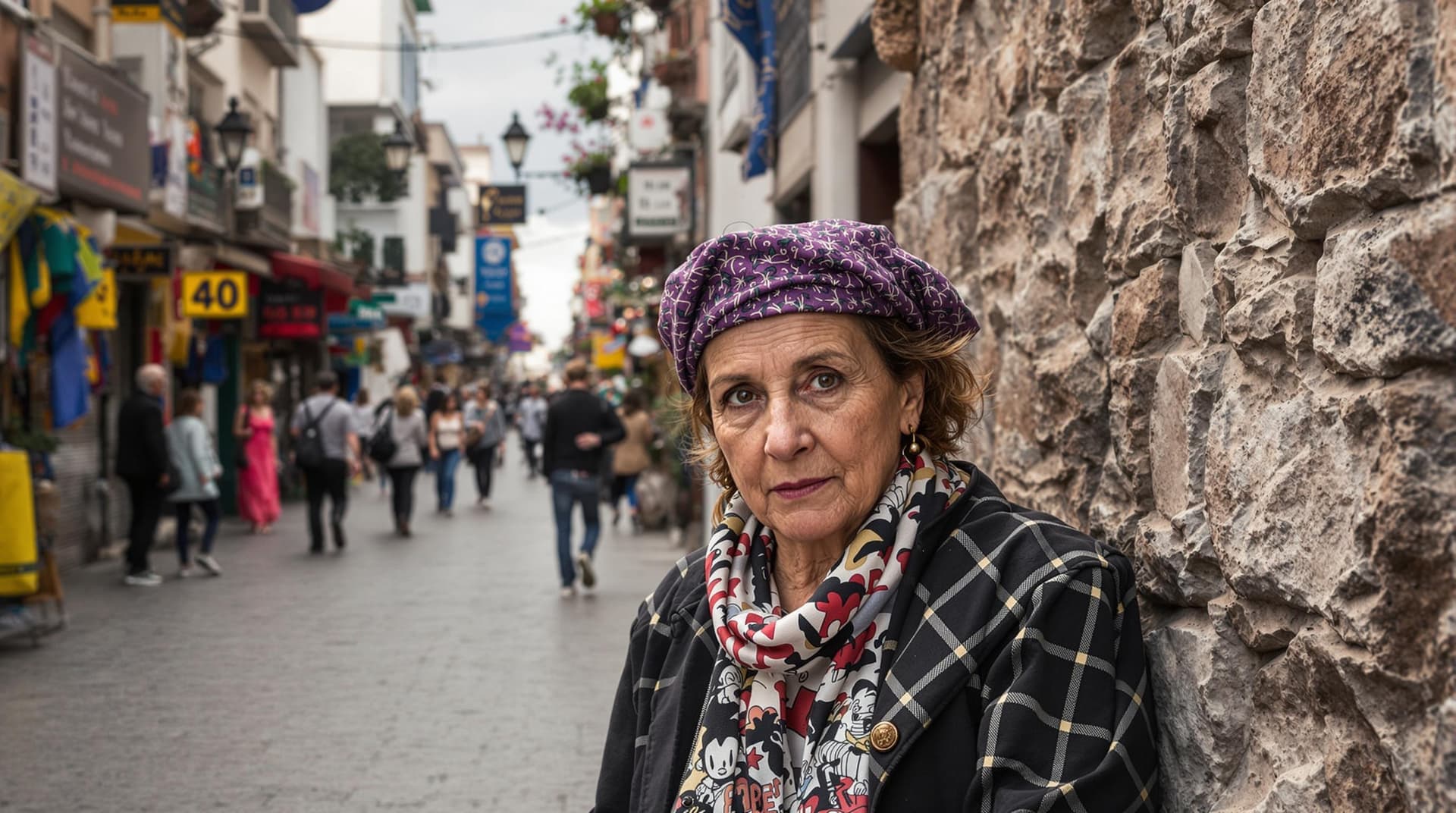 AI generated: woman 40 years  in spain 