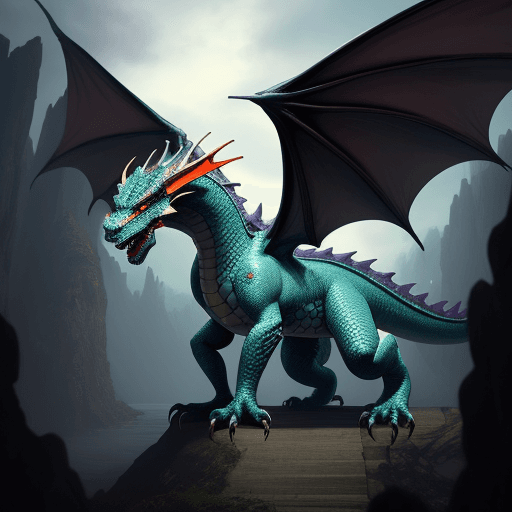 AI generated: Dragon