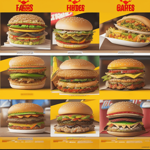 AI generated: banner for advertising a software for managing fast food restaurants