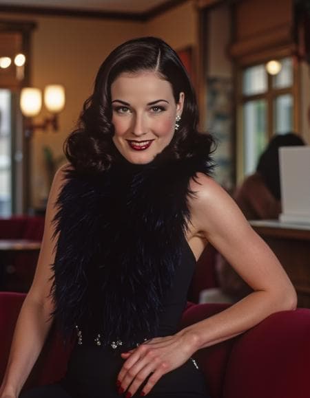 Dita Von Teese (Flux) - Burlesque dancer / Model
