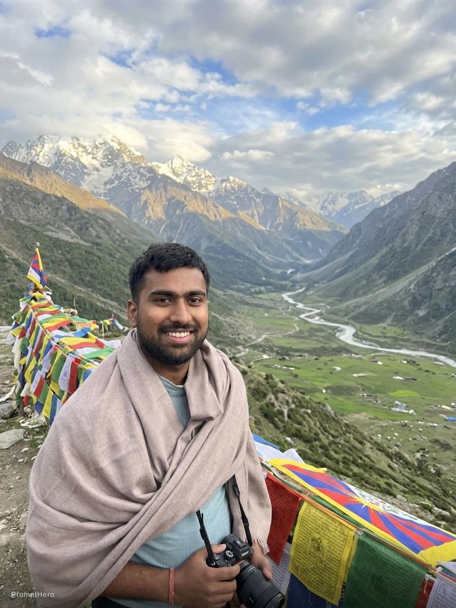 AI generated: Mountains travel 
