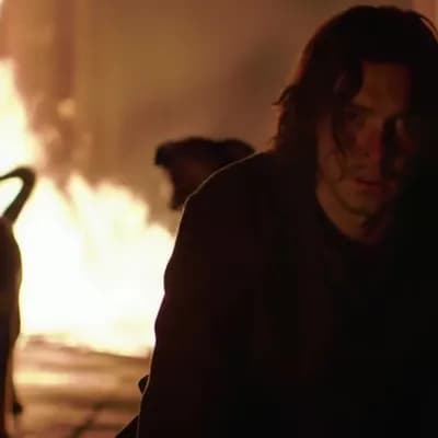 AI generated video: Oh the burden bleed, it was the world on fire. No-one eating bodies so I was wrong to leave to avoid...