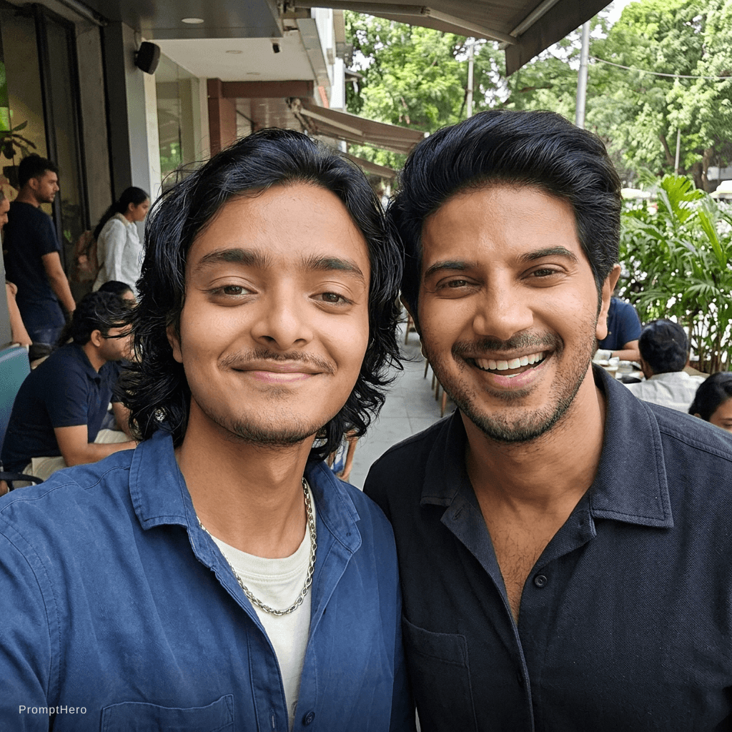 AI generated: With  Dulquer Salman