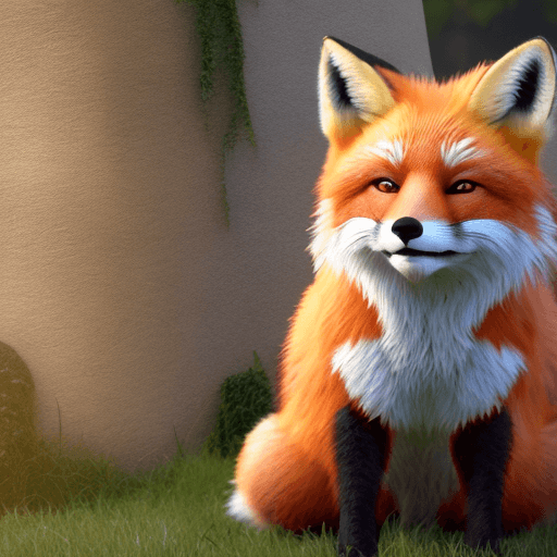 AI generated: portrait of the cutest red fox ever, fluffy, photorealistic, soft lighting, unreal engine --ar 3:4 -...