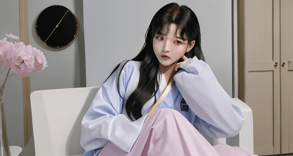 AI generated: 핑크색 배경의 책상 위에 앉은 한 남성이 펜을 들고 이력서를 쓰고 있습니다. 그의 얼굴은 집중한 표정으로 가득 차 있습니다. 책상 위에는 크게 "이력서"라고 쓰여진 종이가 놓여 있...
