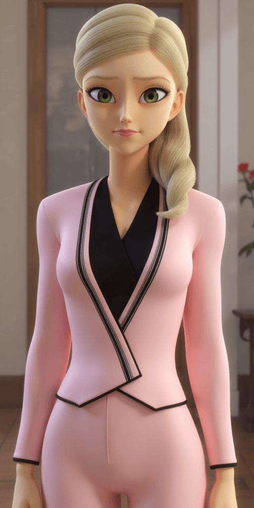 Amelie Graham de Vanily / Emilie Agreste, Ladybug, Miraculous. Different models and attires.