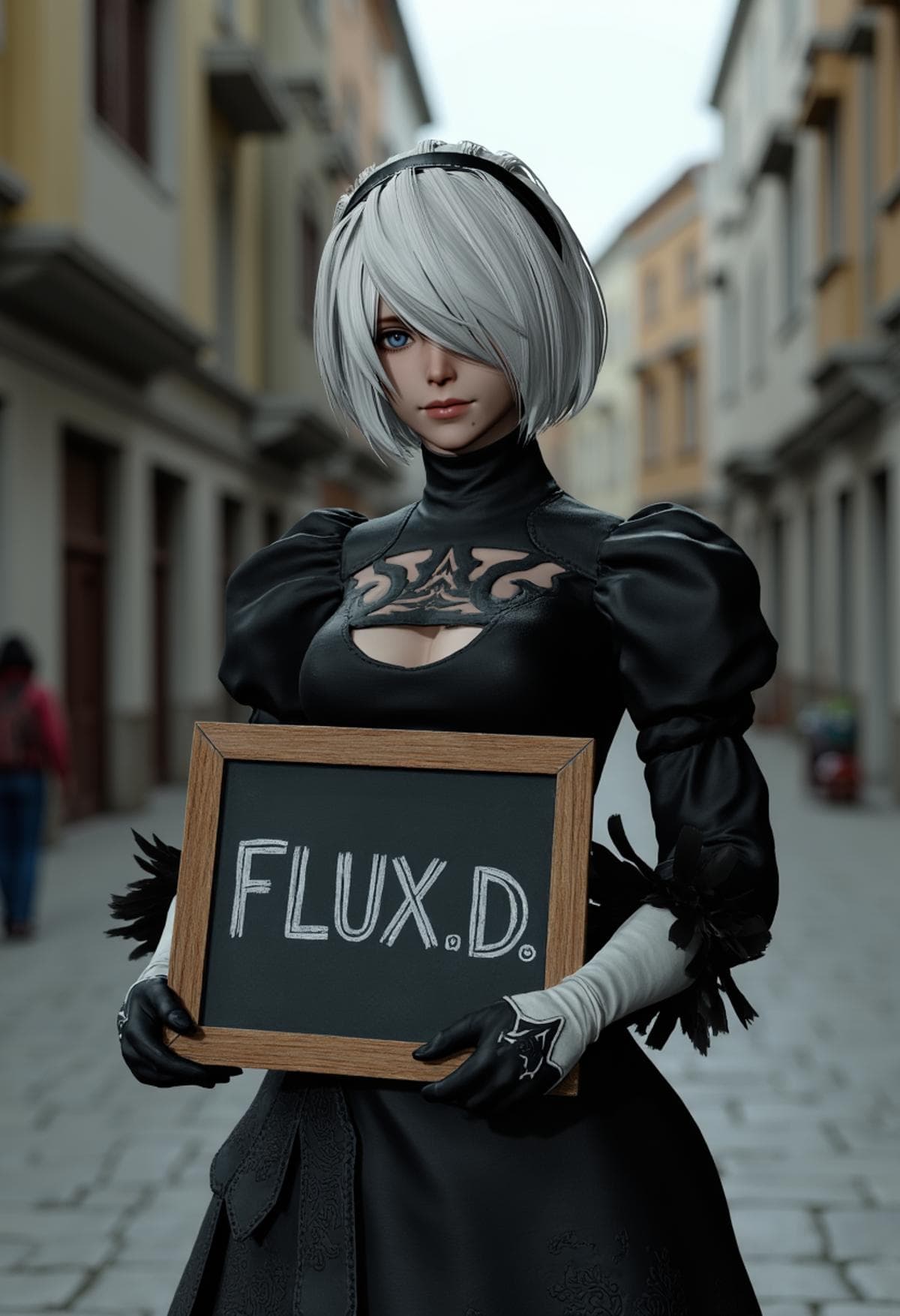 [Wan2.2 T2V & FLUX.1 D & XL & 1.5] 2B (‎YoRHa No.2 Type B) Nier:Automata