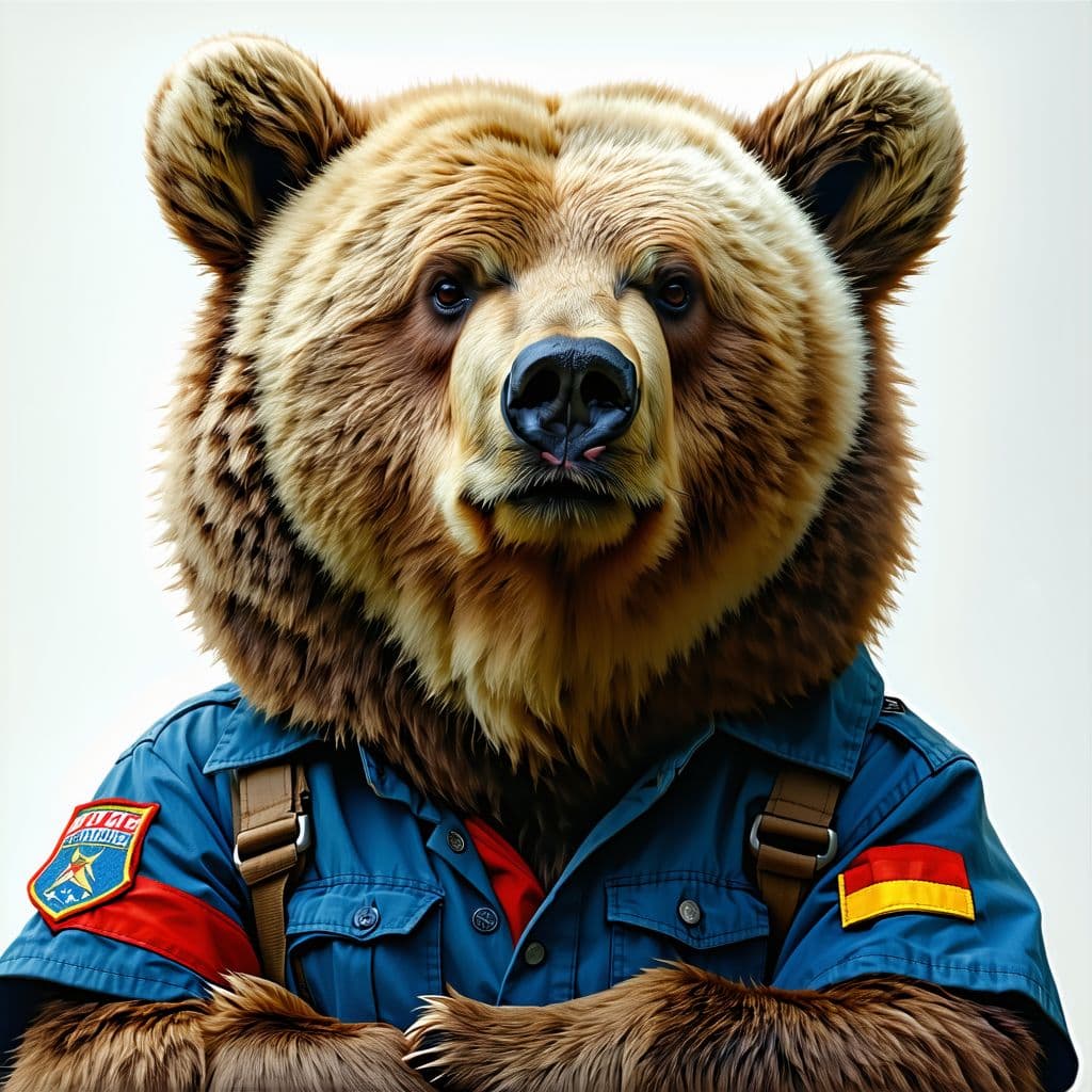 AI generated: I support the right to keep and arm bears