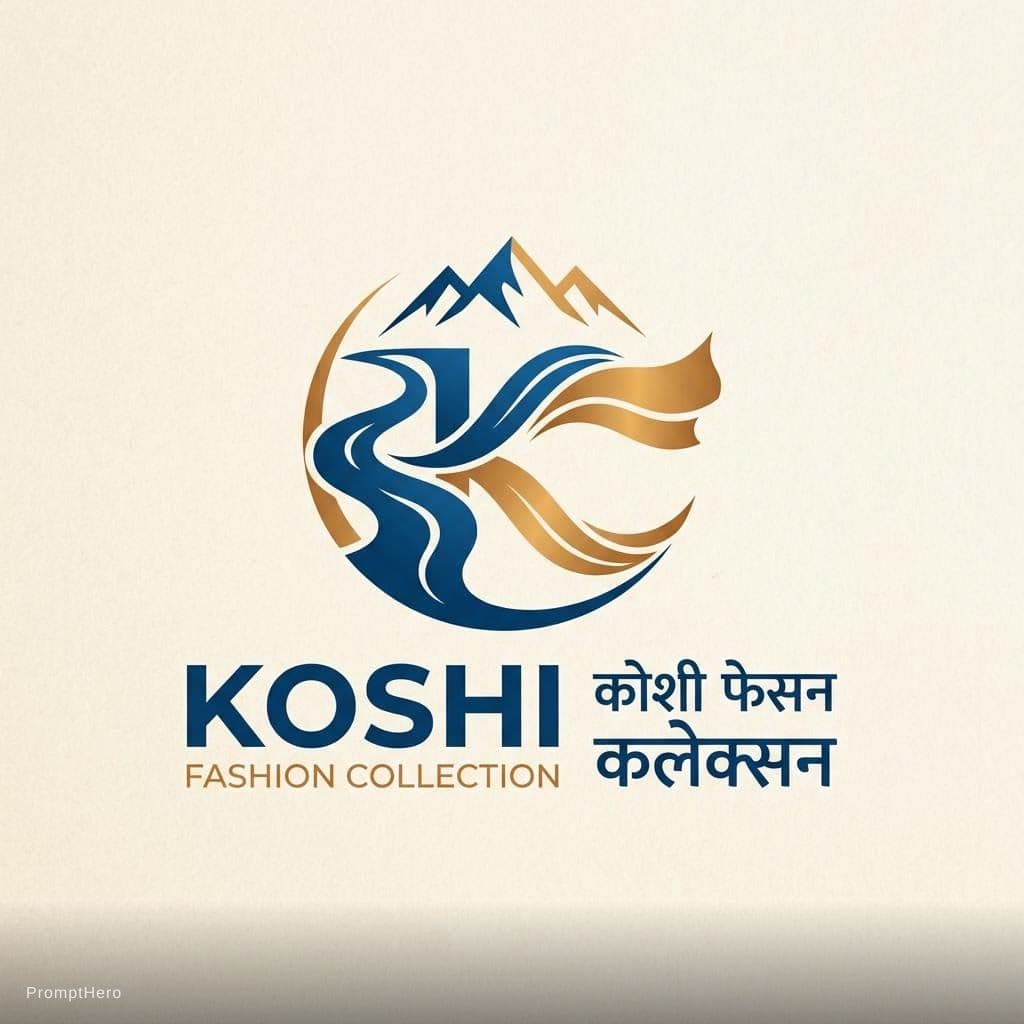AI generated: कोशी फेसन कलेक्सन एउटा कम्पनी हो यसको लोगो बनाएर देखाउ।