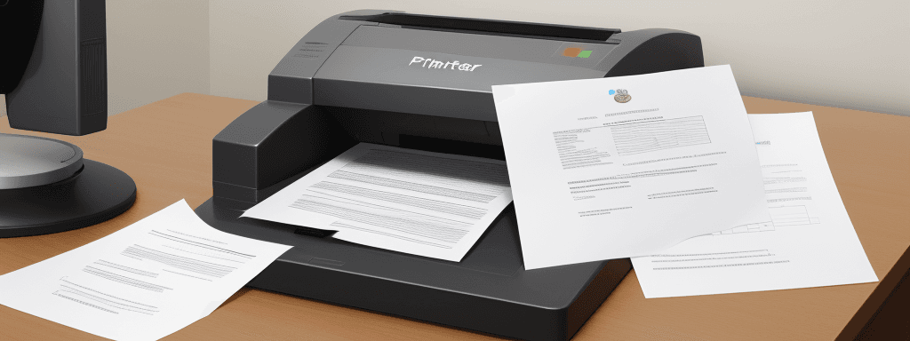 AI generated: ptinter scaner papers