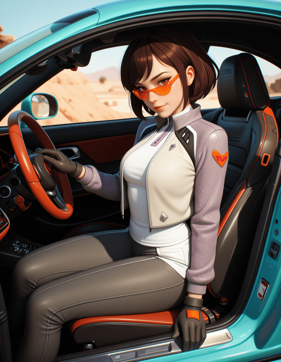 D.Va Porsche Skin (Anima, Pony & Illus) - Image 1