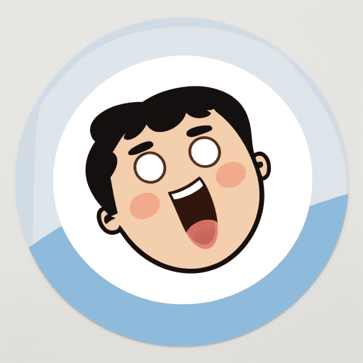 AI generated: funny sticker