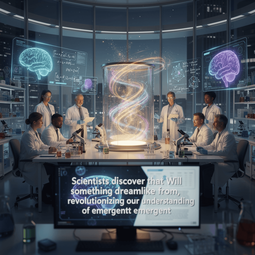AI generated: "Scientists discover that Will can something dreamlike from, revolutionizing our understanding of em...