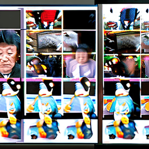 AI generated: Japanese old man, ramen restaurant owner, penguin and human fusion, 4k, shot with Nikon camera