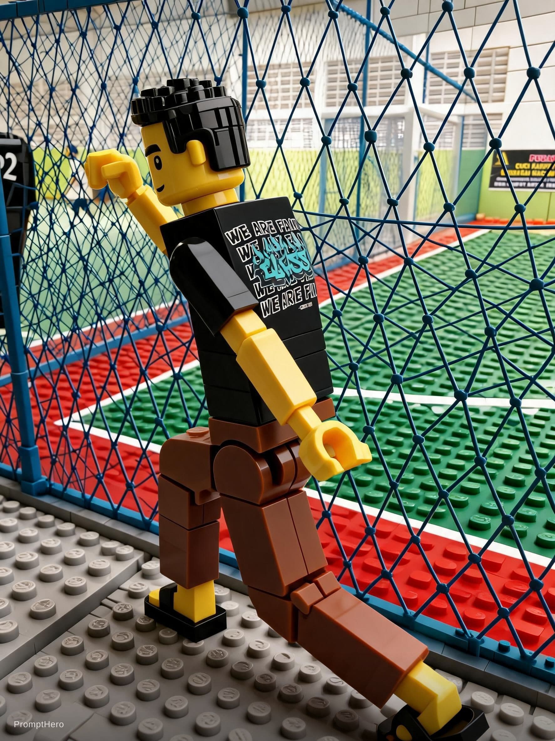 Hero prompt: lego