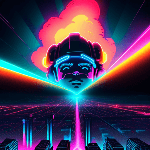 AI generated: Simone Di Meo (Synthwave-Comic Mix):
	•	/imagine prompt: Neon-colored clouds with firefighters in ac...