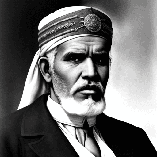 AI generated: omar mokhtar 