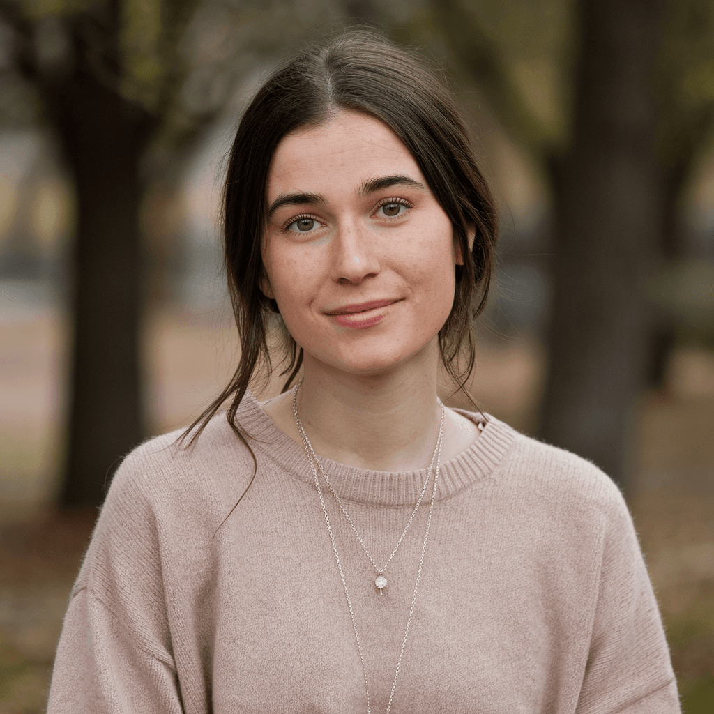 AI generated: Photo of a women with face that has soft features.