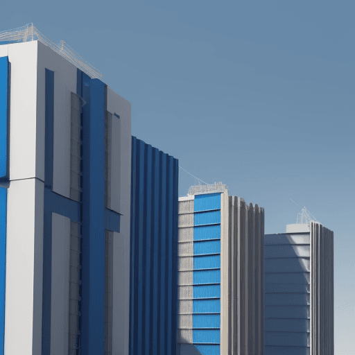 AI generated: crea un logotipo de empresa en tres dimensiones de reformas y construcciones en el que aparezcan las...