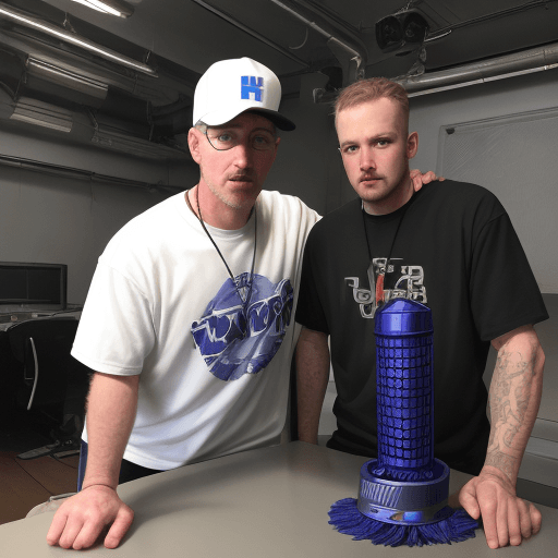 AI generated: Mike dyson with his homie raper
