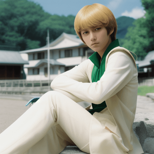 AI generated: Amuro Ray