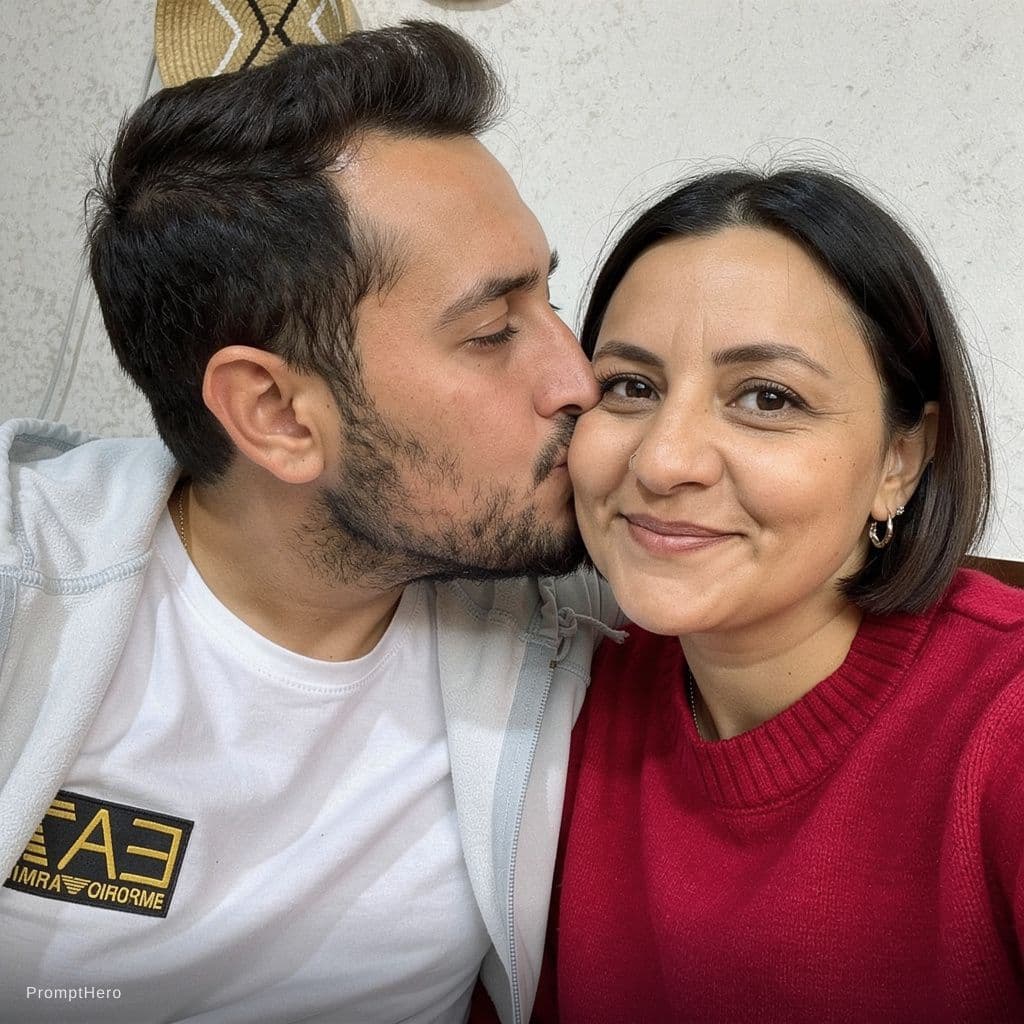 AI generated: Kiss