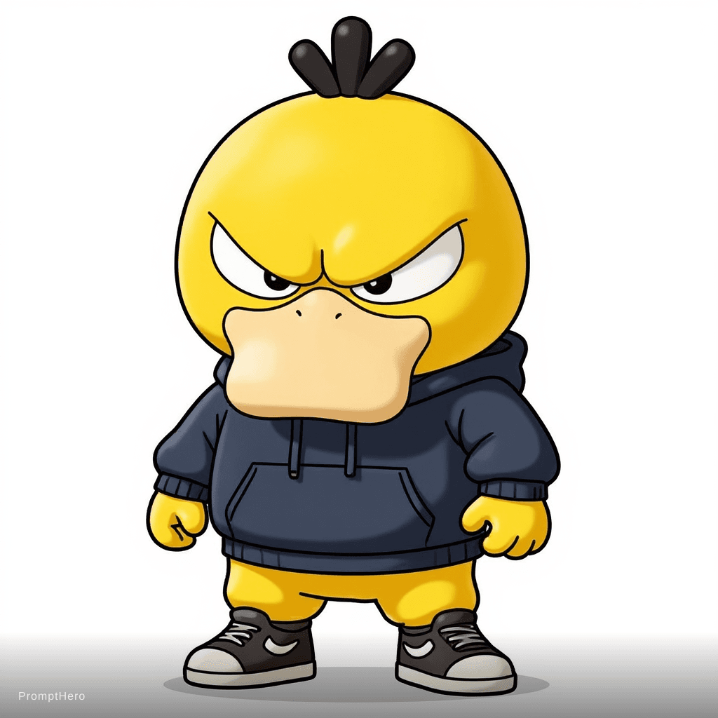 AI generated: Classic 2D hand-drawn animation style, [ИМЯ ПЕРСОНАЖА], wearing modern streetwear : hoodie and sneak...