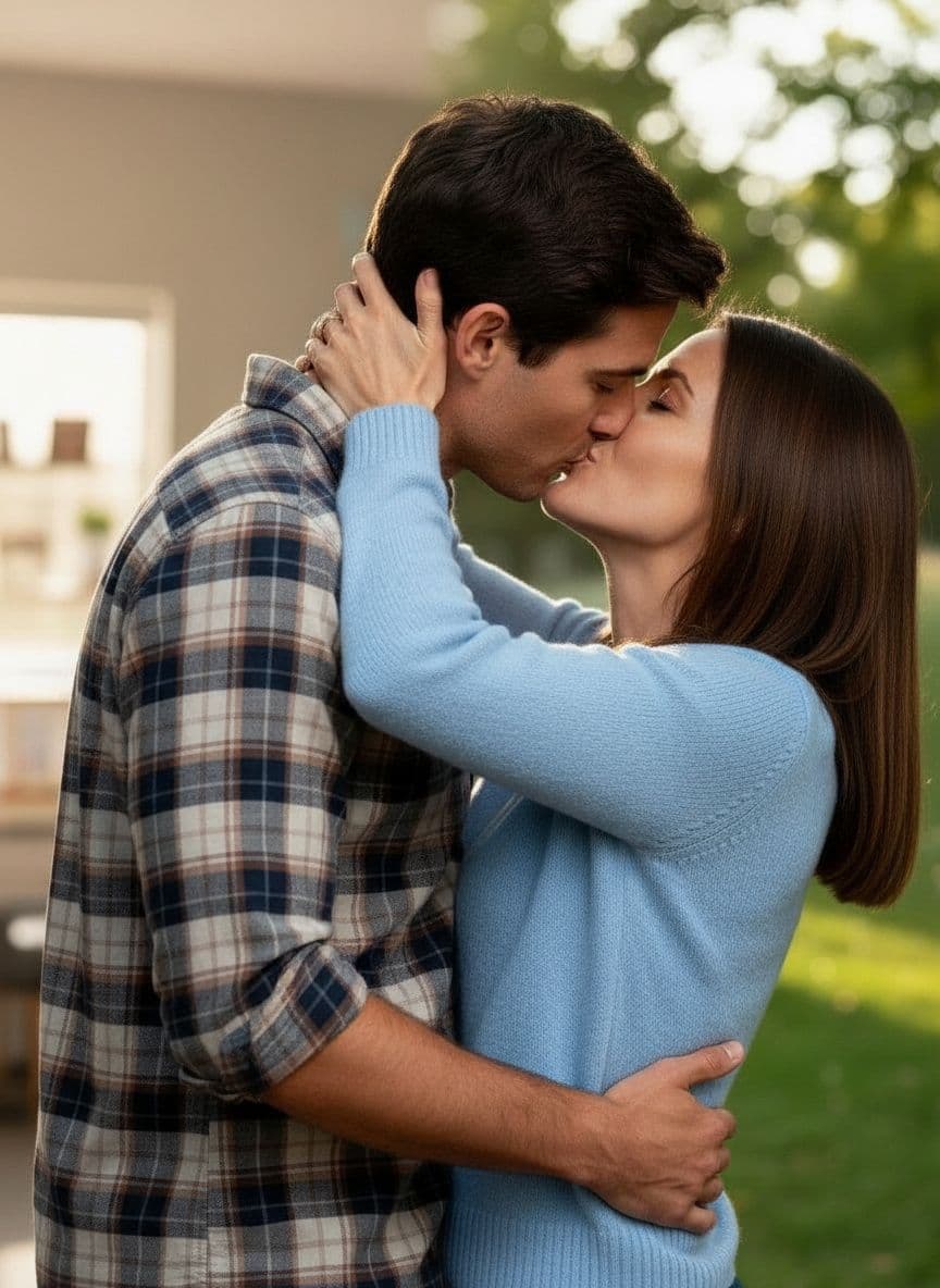 AI generated: This is a couple who love each other deeply and especially want to express their love for each other...