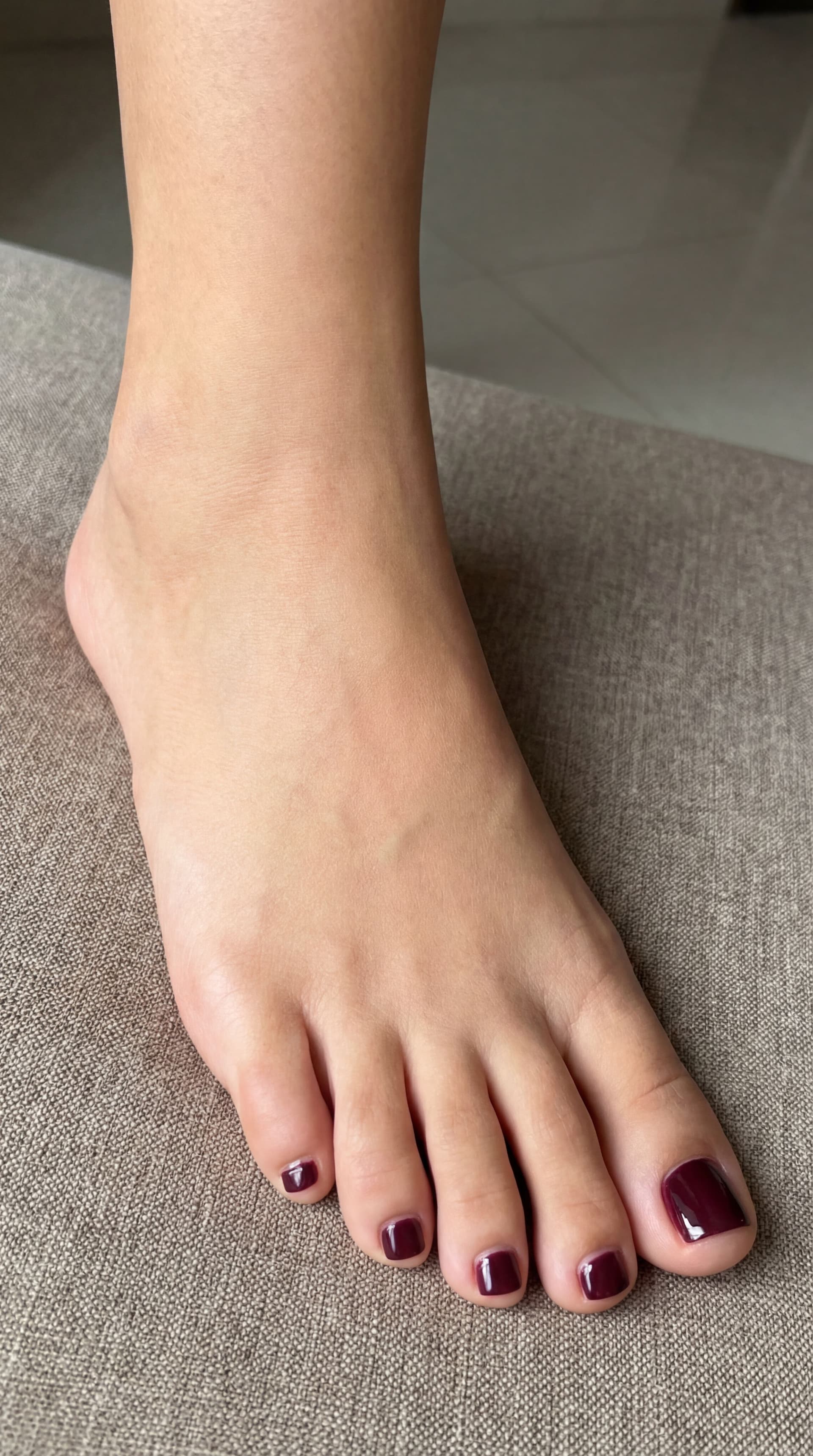 AI generated: {
  "prompt": "Realistic  of a human foot with slender proportions. The foot has a narrow heel, a sm...