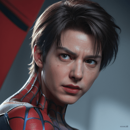 AI generated: Spider man in dynamics, highly detailed, packed with hidden details, style, high dynamic range, hype...