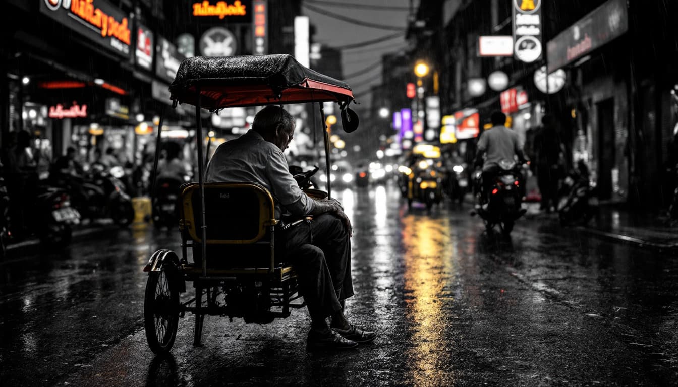 AI generated: With high-contrast lighting for a striking visual impact and creating a dark and moody ambiance and ...