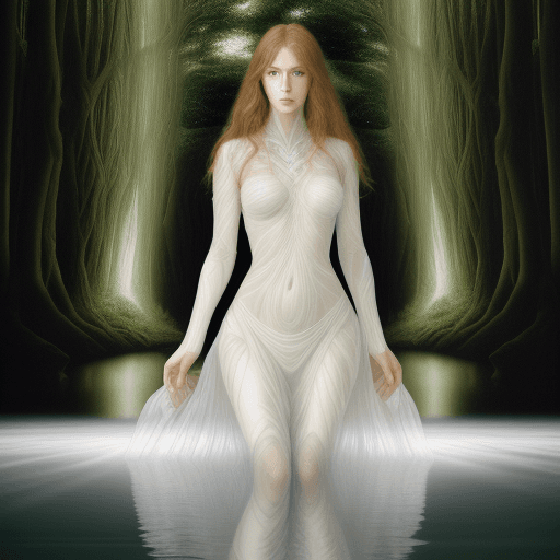 AI generated: luzerne fashion x rays of light by sebastian rossetti, in the style of yigal ozeri, ursula von rydin...