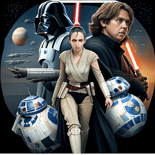AI generated: star wars