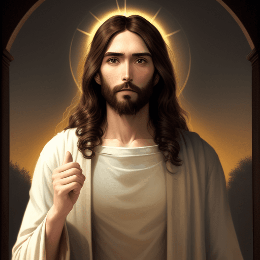 DreamShaper prompt: JESUS
