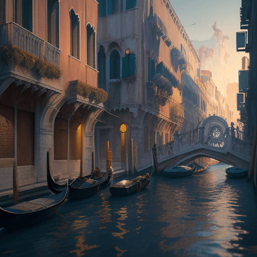 AI generated: cyberpunk,, venice, intricate artwork . octane render, trending on artstation, cinematic, hyper real...