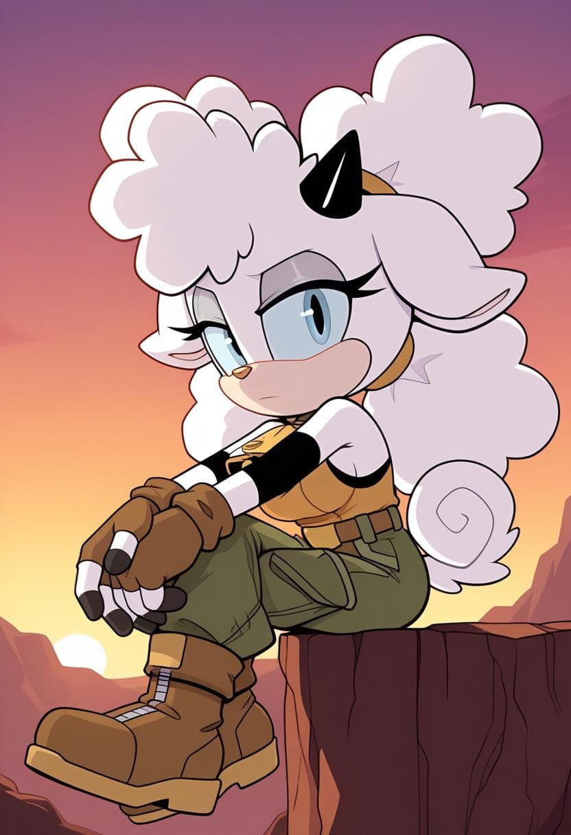 [Illustrious / Pony] Lanolin the Sheep (Sonic IDW Comics)