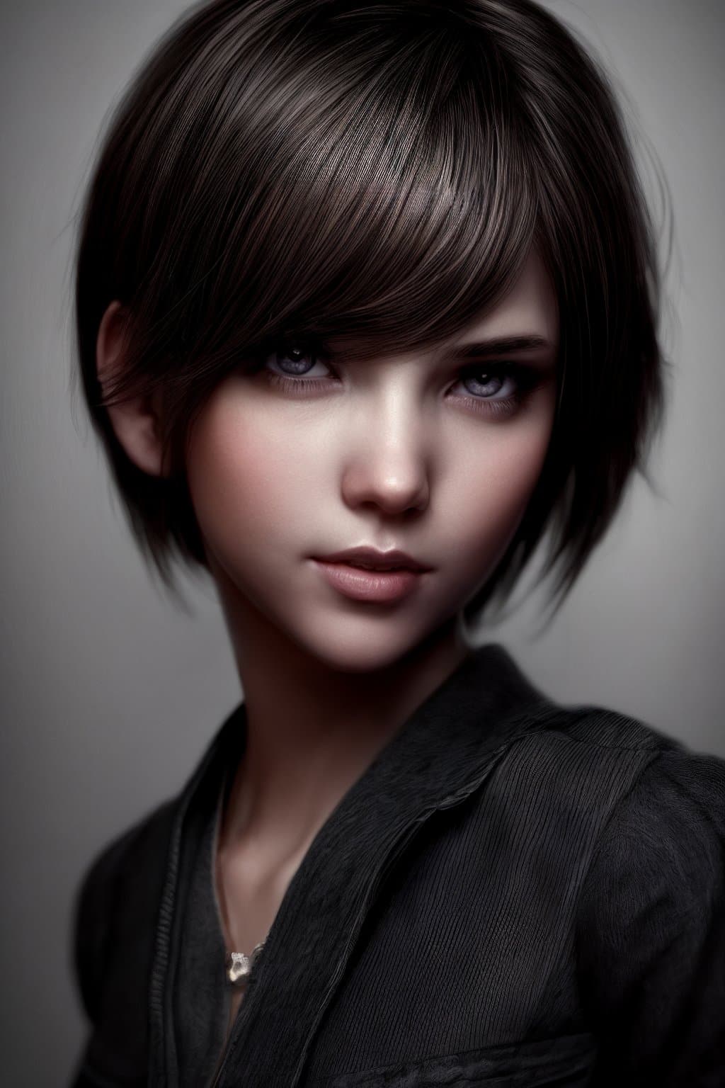 AI generated: Your hopeful eyes saw only me highres highly detailed best quality UHD RTX by Ilya Kuvshinov Tom Bag...