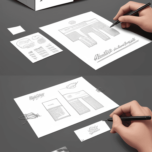 AI generated: branding process