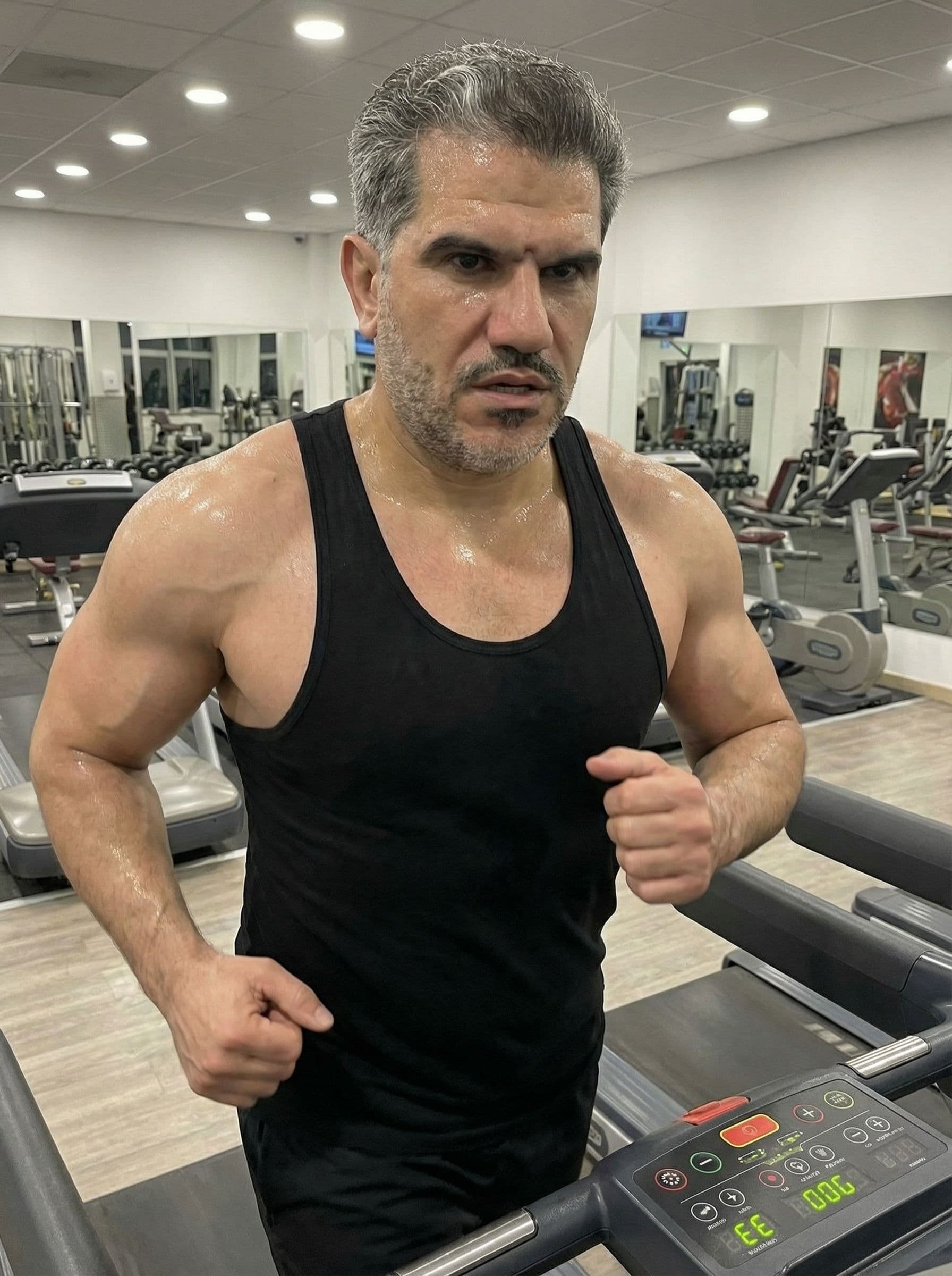 AI generated: روی تردمیل
