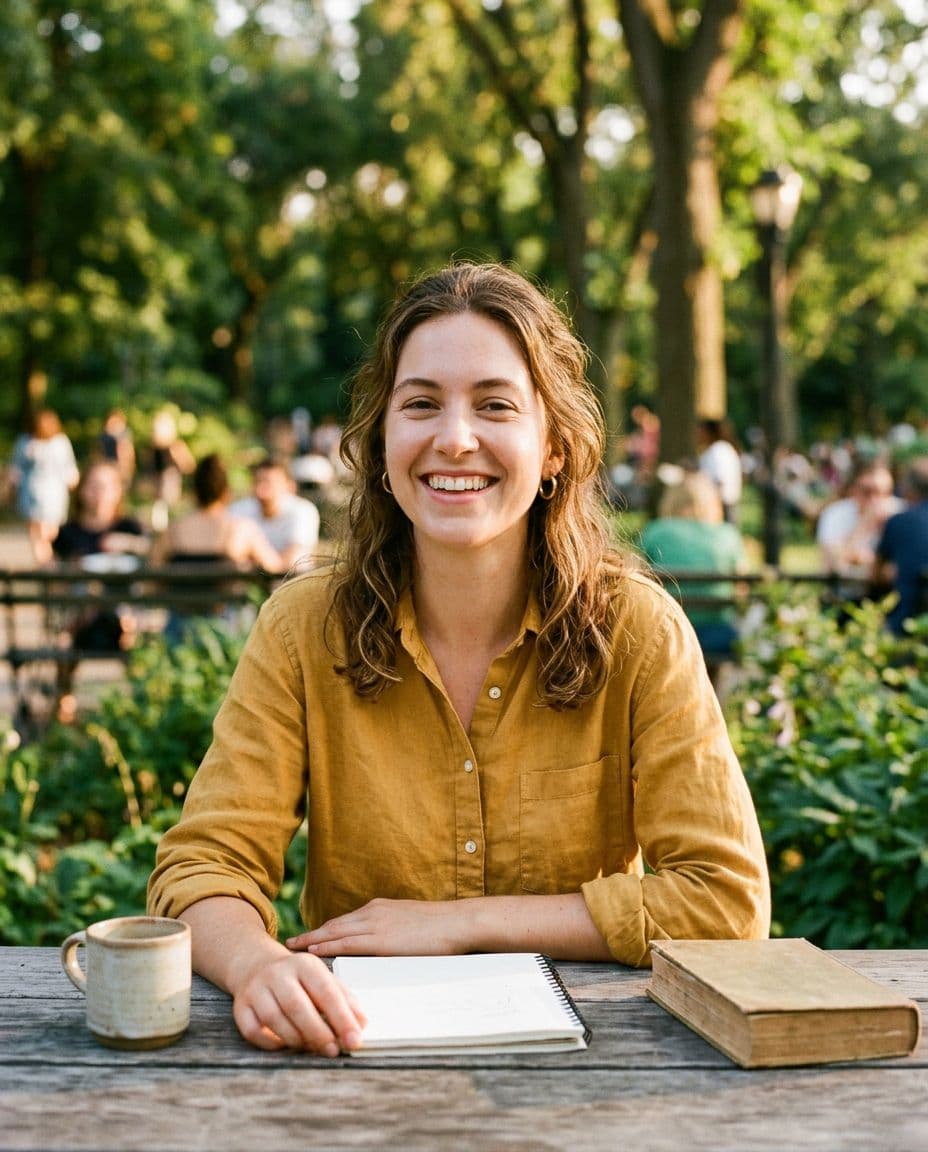 AI generated: woman, in the style of Kodak Gold 200 --no freckles