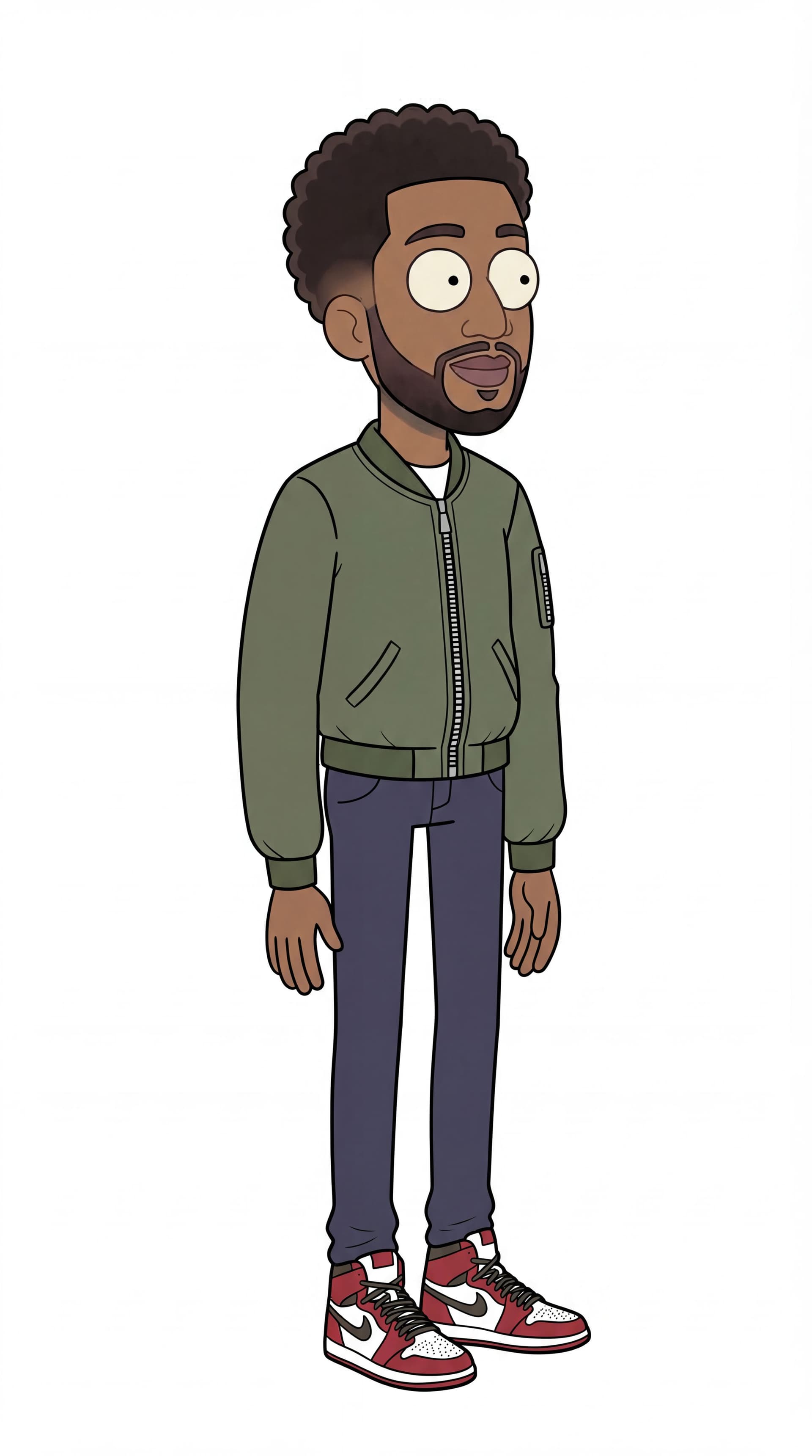 AI generated: make 80 degree angle position. But retain alignment with reference image when it comes to proportion...