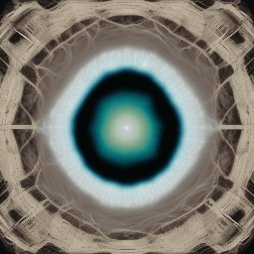 AI generated: Hypertorus, highly detailed photography